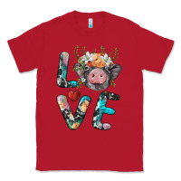 Red pig love Classic Tee - BarkalooDesign
