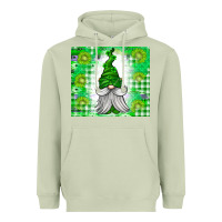 Matcha St. Patricks Day Gnome Heavyweight Hoodie - CowhideDigitalArt