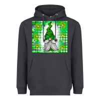 Smoke St. Patricks Day Gnome Heavyweight Hoodie - CowhideDigitalArt