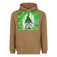 Toasted Coconut St. Patricks Day Gnome Heavyweight Hoodie - CowhideDigitalArt