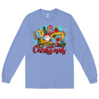 Colony Blue i dig christmas Long Sleeve Tee - texasbilliewilder