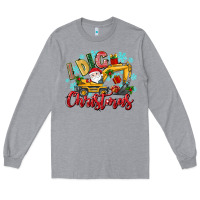 Heather Grey i dig christmas Long Sleeve Tee - texasbilliewilder