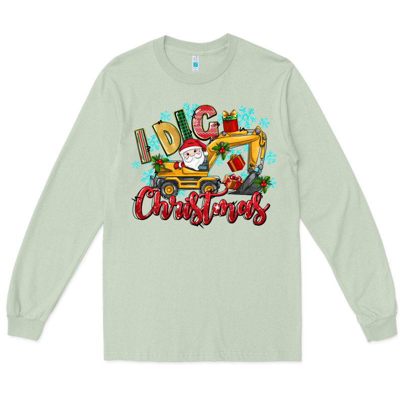 I Dig Christmas Long Sleeve Tee by texasbilliewilder | Teevron
