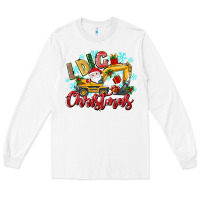 White i dig christmas Long Sleeve Tee - texasbilliewilder