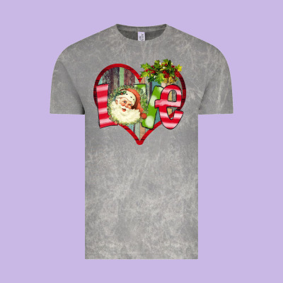 Love Christmas Vintage Tee Designed By Bettercallsaul