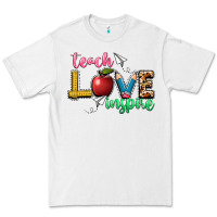 White teach love inspire Premium Tee - NancyCooperArtShop