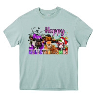 Happy Hallothanksmas Cows  Nancy Heavy Core Tee | Teevron