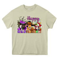 Mossy happy hallothanksmas cows  nancy Heavy Core Tee - NancyCooperArtShop