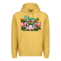 Antique Gold Show mom pig Mother's Day Premium Hoodie - FaDigitalArtStudio