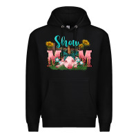 Black Show mom pig Mother's Day Premium Hoodie - FaDigitalArtStudio