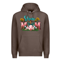 Coffee Show mom pig Mother's Day Premium Hoodie - FaDigitalArtStudio