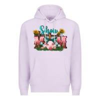 Lilac Show mom pig Mother's Day Premium Hoodie - FaDigitalArtStudio