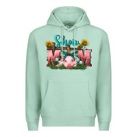 Seafoam Show mom pig Mother's Day Premium Hoodie - FaDigitalArtStudio