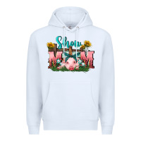 White Show mom pig Mother's Day Premium Hoodie - FaDigitalArtStudio