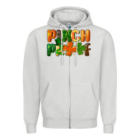 Dove Grey pinch proof Zipper Hoodie - FaDigitalArtStudio