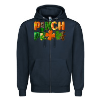 Navy pinch proof Zipper Hoodie - FaDigitalArtStudio