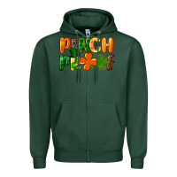 Sports Green pinch proof Zipper Hoodie - FaDigitalArtStudio