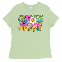 Matcha choose happy with smile Ladies Tee - NancyCooperArtShop