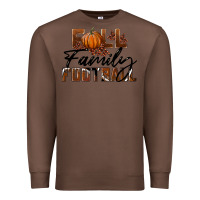 Chestnut Fall Family Football Premium Sweatshirt - LillyAllenDesigns