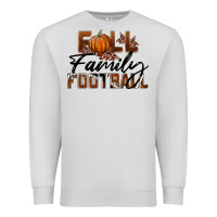 Dove Grey Fall Family Football Premium Sweatshirt - LillyAllenDesigns