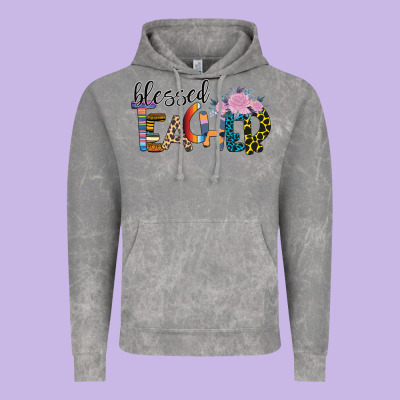 Blessed Teacher Vintage Hoodie Designed By Bettercallsaul