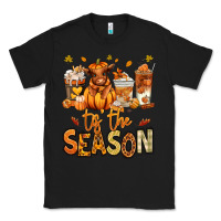 Black Tis' the season Fall Heifer coffee cups Classic Tee - RanaPortraitStore