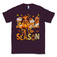 Plum Tis' the season Fall Heifer coffee cups Classic Tee - RanaPortraitStore