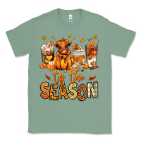 Sage Tis' the season Fall Heifer coffee cups Classic Tee - RanaPortraitStore