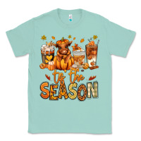 Seafoam Tis' the season Fall Heifer coffee cups Classic Tee - RanaPortraitStore