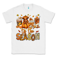 White Tis' the season Fall Heifer coffee cups Classic Tee - RanaPortraitStore