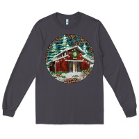 Smoke Barn Christmas Long Sleeve Tee - RanaPortraitStore
