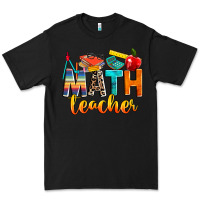 Black math teacher Premium Tee - NancyCooperArtShop