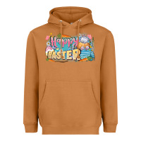 Meerkat Happy Easter Heavyweight Hoodie - LillyAllenDesigns