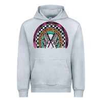 Heather Grey race leopard rainbow Urban Hoodie - Artiststas