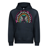Navy race leopard rainbow Urban Hoodie - Artiststas