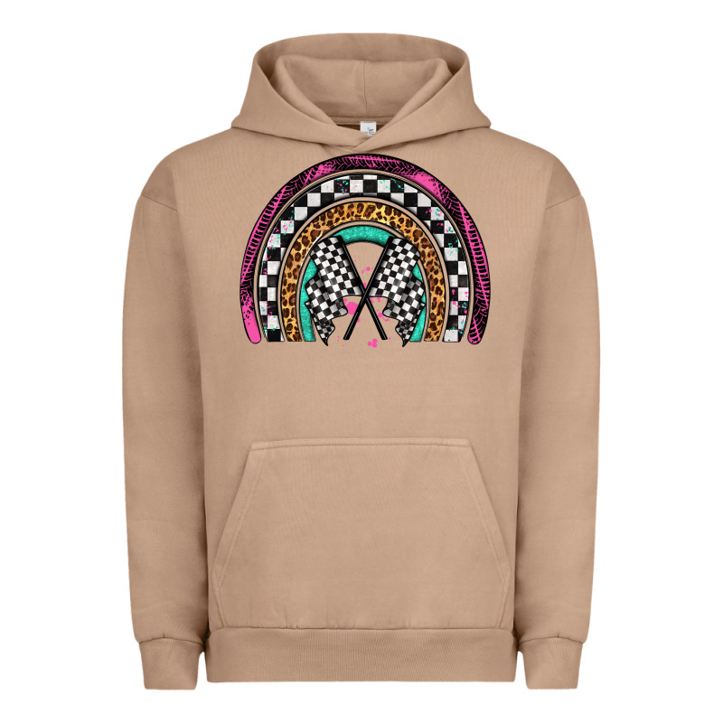 Race Leopard Rainbow Urban Hoodie by Artiststas | Teevron