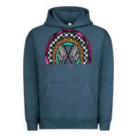 Pigment Midnight Navy race leopard rainbow Urban Hoodie - Artiststas