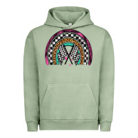 Pigment Oil Green race leopard rainbow Urban Hoodie - Artiststas