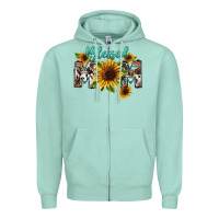 Blessed Mom Mother's Day Zipper Hoodie | Teevron