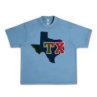 Pebble Blue Texas Urban Heavy Tee - Bettercallsaul
