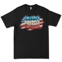 Black America america Premium Tee - NancyCooperArtShop