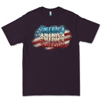 Plum America america Premium Tee - NancyCooperArtShop