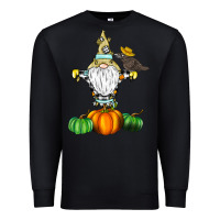 Black Scracrow Premium Sweatshirt - CowhideDigitalArt