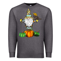 Charcoal Heather Scracrow Premium Sweatshirt - CowhideDigitalArt