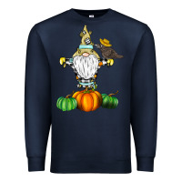 Navy Scracrow Premium Sweatshirt - CowhideDigitalArt