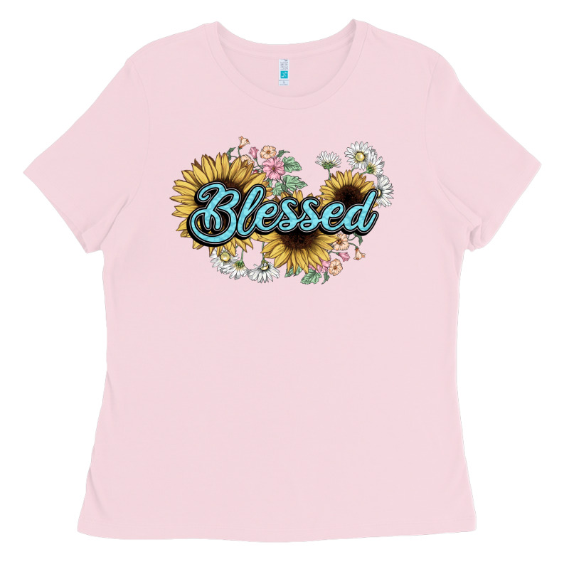 Blessed Ladies Tee by NancyCooperArtShop | Teevron