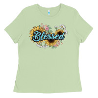 Matcha blessed Ladies Tee - NancyCooperArtShop
