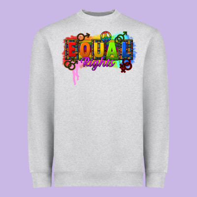 Equal Rights Heavyweight Sweatshirt Designed By Cowgirlartshop