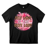 Black self love is the best love Heavy Core Tee - MaliasSmallBusiness