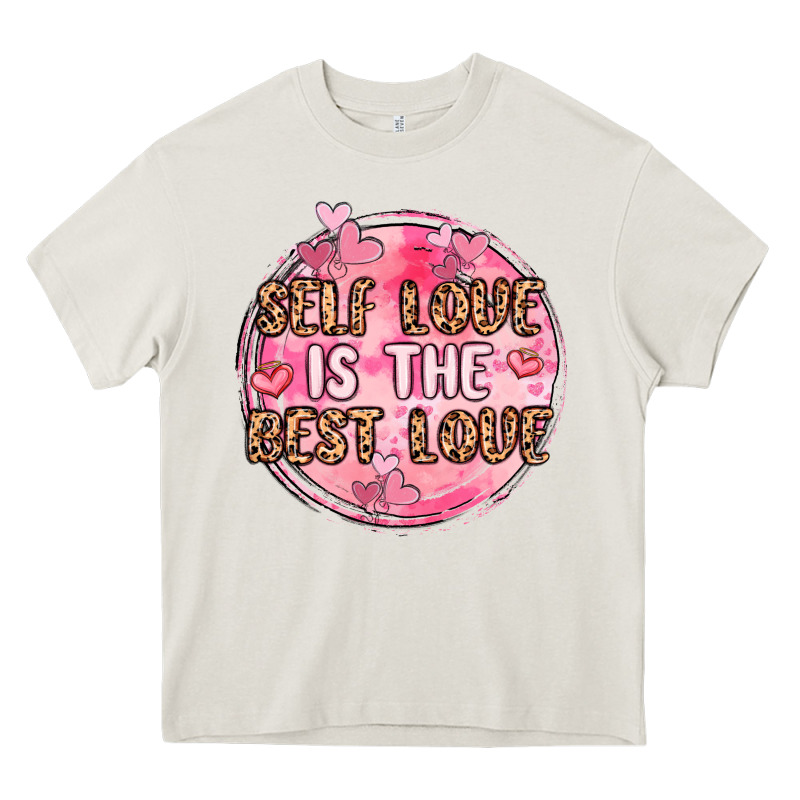 Self Love Is The Best Love Heavy Core Tee by MaliasSmallBusiness | Teevron